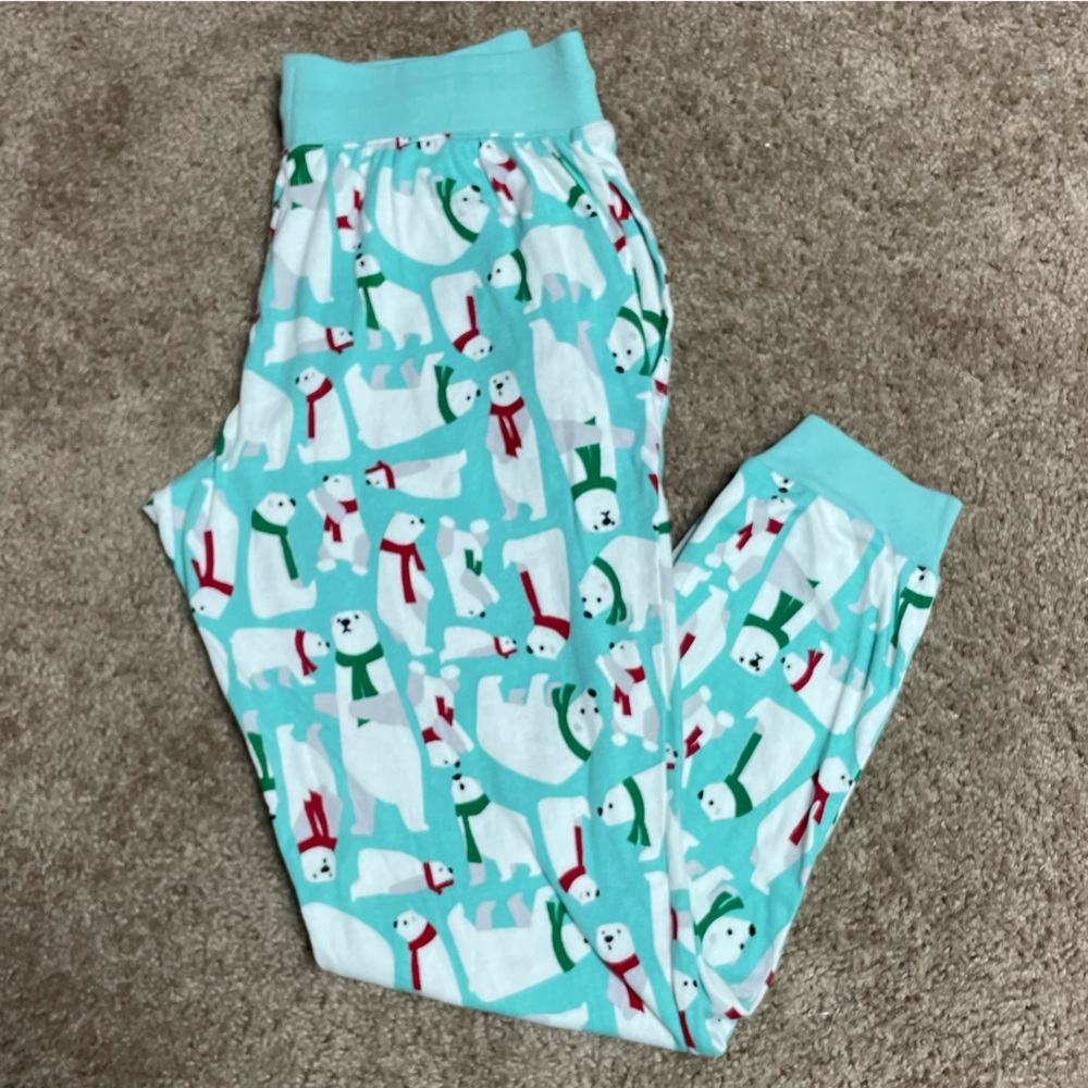 NORTH POLE TRADING COMPANY POLAR BEAR WOMENS PAJAMA PANTS SIZE XS.